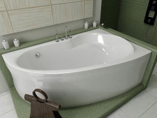 Акриловая ванна Relisan Zoya 140x90 R Гл000001248 без гидромассажа